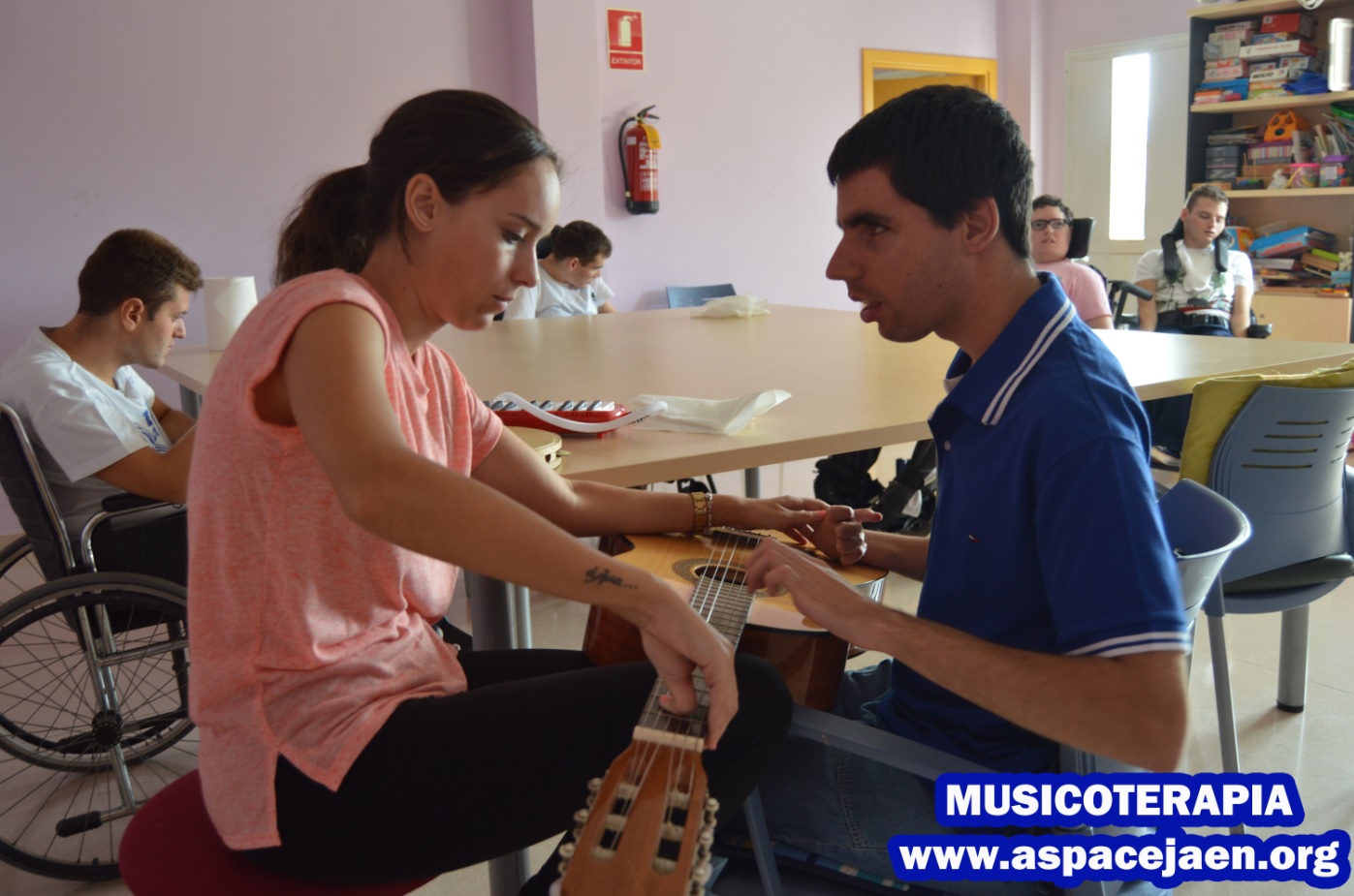 Musicoterapia a partir de septiembre en Aspace Jaén