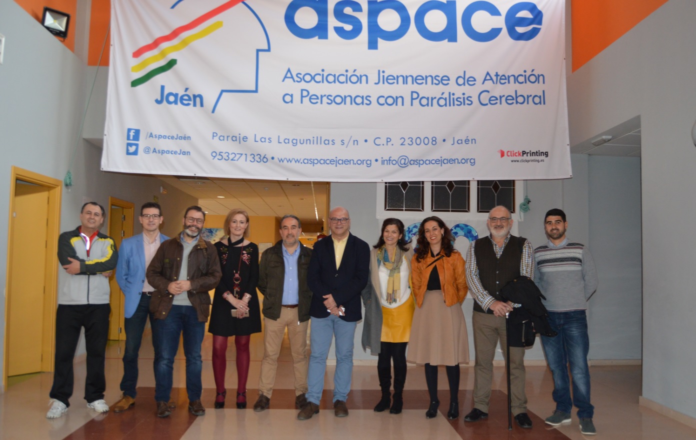 El Grupo Municipal Socialista visita las instalaciones de Aspace Jaén