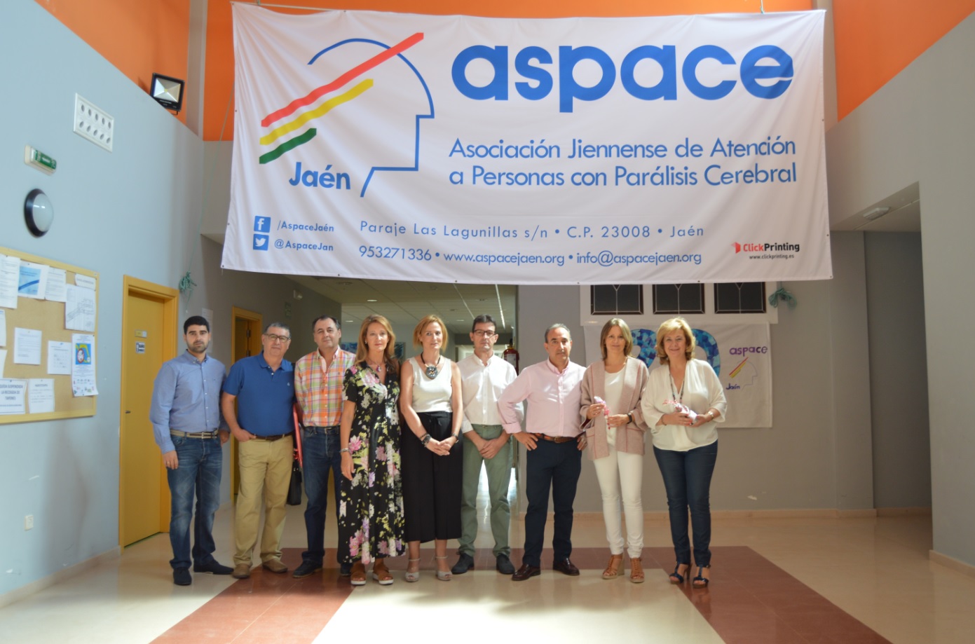 La Junta de Andalucía valora la labor de Aspace Jaén por la accesibilidad universal