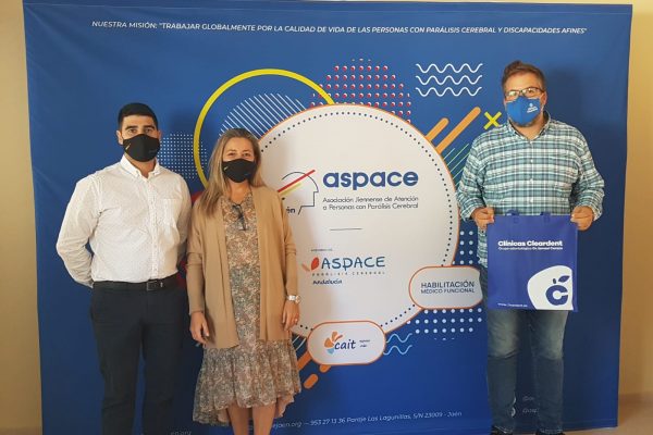 Aspace Jaén y Clínicas Cleardent colaborarán en pro de las personas con parálisis cerebral y afines