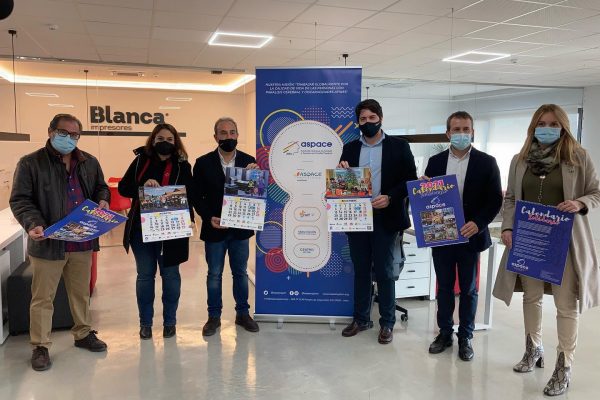 Aspace Jaén presenta oficialmente su Calendario Solidario 2021