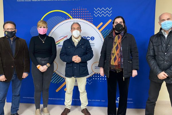 Los concejales de Ciudadanos en el ayuntamiento de Jaén visitan nuestro Centro