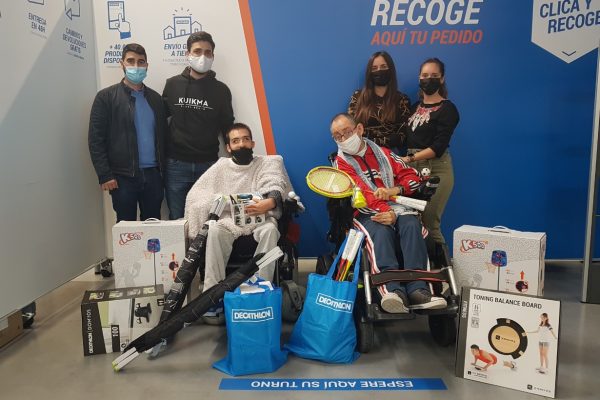 Decathlon Jaén dona material para nuestros tratamientos de fisioterapia