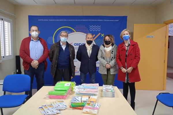 La Agrupación de Cofradías visita ASPACE