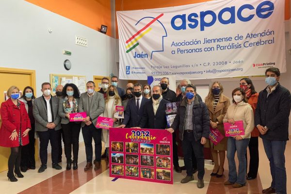 ASPACE Jaén presenta su Calendario Solidario 2022
