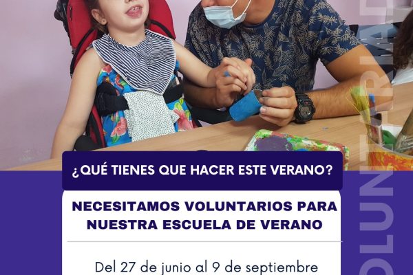 ASPACE necesita voluntarios para su escuela de verano