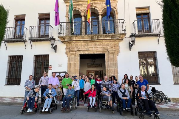 ASPACE realiza una visita turística por Pegalajar