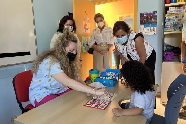 La Consejera de Salud y Consumo, Catalina García visita el CAIT ASPACE Jaén