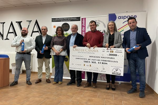 Oro de Cánava recaudará fondos este 2024 para ASPACE Jaén